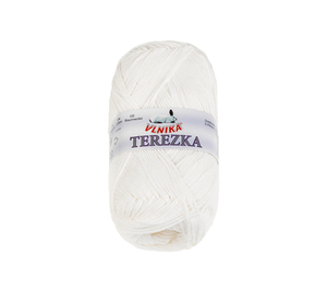 Bellatex Příze TEREZKA 50g / 155 m Bílá