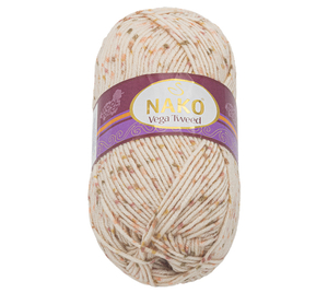 Bellatex Příze TWEED 100g / 195 m Béžová