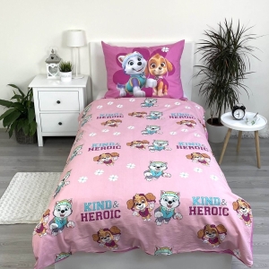 Jerry Fabrics povlečení bavlna  Paw Patrol PP 475 Heroic140x200+70x90 cm   