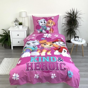 Jerry Fabrics povlečení bavlna  Paw Patrol PP 475 Heroic140x200+70x90 cm   