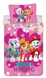 Jerry Fabrics povlečení bavlna  Paw Patrol PP 475 Heroic140x200+70x90 cm   