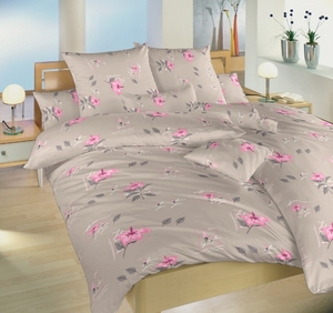 Dadka povlečení krep Ibišek opál 140x200+70x90 cm 