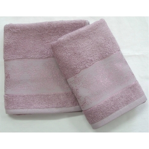 Bambusový ručník Jasmin fialový 50x100 cm 