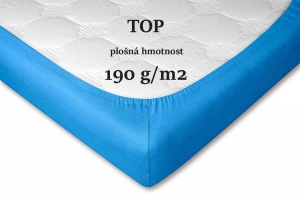 Dadka prostěradlo jersey denim 60x120 cm
