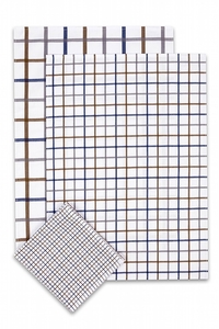 Svitap Utěrka Extra savá Káro mix modrá 50x70 cm 3 ks  