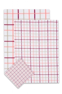 Svitap Utěrka Extra savá Káro mix oranžové 50x70 cm 3 ks 