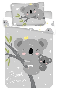 Jerry fabrics Disney povlečení do postýlky Koala "Sweet dreams" baby100x135 + 40x60 cm 