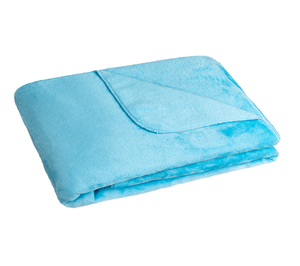 Bellatex Přikrývka Korall micro 100x150 cm Modrá