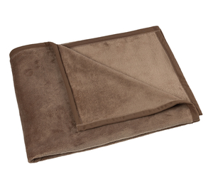 Bellatex Přikrývka Korall micro jednolůžko 150x200 cm Kávová