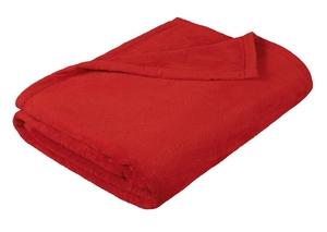 Bellatex Přikrývka Korall micro 100x150 cm Červená