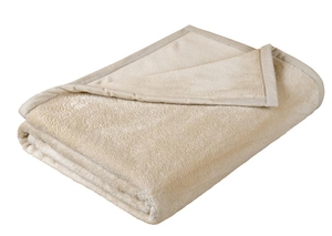 Bellatex Přikrývka Korall micro 100x150 cm Béžová