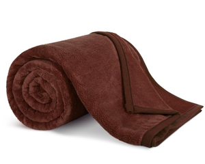 Bellatex Přikrývka KORALL MICRO 200x230 cm Hnědá