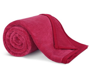Bellatex Přikrývka KORALL MICRO 200x230 cm Bordová
