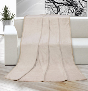 Bellatex Přikrývka KORALL MICRO 200x230 cm Béžová