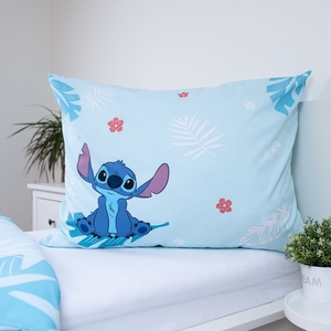 Jerry Fabrics povlečení bavlna Lilo a Stitch Blue 140x200 70x90 cm  
