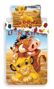 Jerry Fabrics povlečení bavlna Lion King 140x200+70x90 cm  