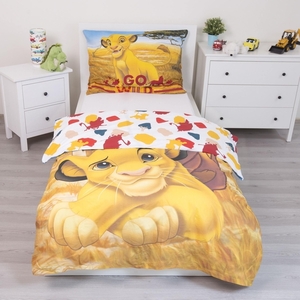 Jerry Fabrics povlečení bavlna Lion King 140x200+70x90 cm  