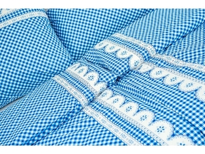 Stanex povlečení bavlna Kanafas modrý 140x200+70x90 cm 