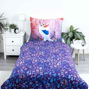Jerry Fabrics povlečení bavlna Frozen 2 sister purple 140x200+70x90 cm 
