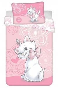 Jerry fabrics Disney povlečení do postýlky Marie cat 02 baby 100x135 + 40x60 cm 