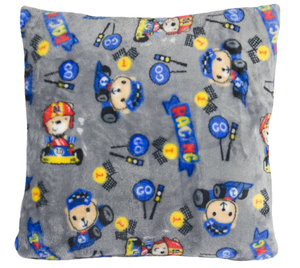 Bellatex Polštářek Mazlík dětský motiv 38x38 cm Formule