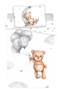 Jerry fabrics povlečení do postýlky Medvídek 02 baby 100x135 + 40x60 cm 