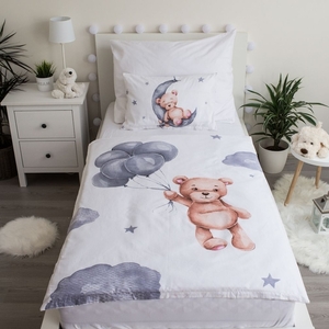 Jerry fabrics povlečení do postýlky Medvídek 02 baby 100x135 + 40x60 cm 