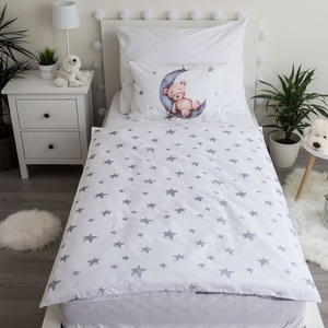 Jerry fabrics povlečení do postýlky Medvídek 02 baby 100x135 + 40x60 cm 