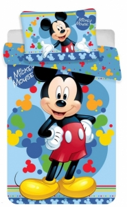 Jerry fabrics Disney povlečení do postýlky Mickey baby 100x135 + 40x60 cm  