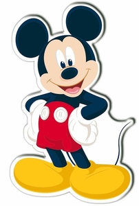 Dětský tvarovaný polštářek Mickey 02 40x24 cm