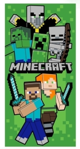 Jerry Fabrics osuška Minecraft Lets Survive 70x140 cm 