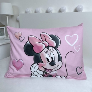 Jerry fabrics Disney povlečení do postýlky Minnie Powder pink baby 100x135 + 40x60 cm 