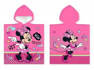 Carbotex dětské pončo Minnie Taneční Párty 50x115 cm 
