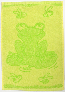 Dětský ručník Frog green 30x50 cm  