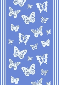 Svitap Utěrka Extra savá Motýlci modrá 50x70 cm 3 ks