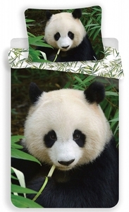Jerry Fabrics povlečení bavlna fototisk Panda 02 140x200 70x90 cm 