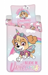 Jerry Fabrics povlečení bavlna Paw Patrol PP354 140x200+70x90 cm  