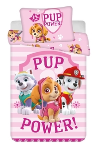 Jerry fabrics Disney povlečení do postýlky Paw Patrol 122 baby 100x135 + 40x60 cm 