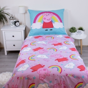 Jerry Fabrics povlečení bavlna Peppa Pig 016 140x200+70x90 cm  