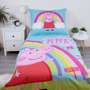 Jerry Fabrics povlečení bavlna Peppa Pig 016 140x200+70x90 cm  