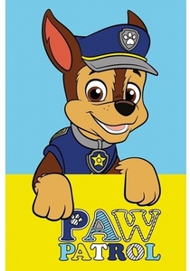 Dětský froté ručník Tlapková Patrola Policista Chase 30x50 cm