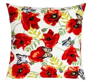 Bellatex Polštářek BERTA 45x45 cm Vlčí mák