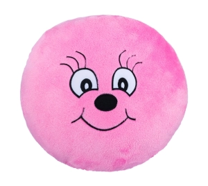 Bellatex Polštářek Kulička 35 cm, (průměr) Růžová