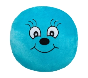 Bellatex Polštářek Kulička 35 cm, (průměr) Modrá