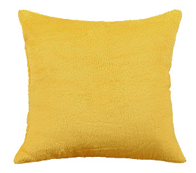 Bellatex Polštářek Mazlík 38x38 cm tm. Žlutá