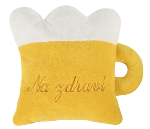 Bellatex polštář tvarovaný pivo Na zdraví 32x36 cm
