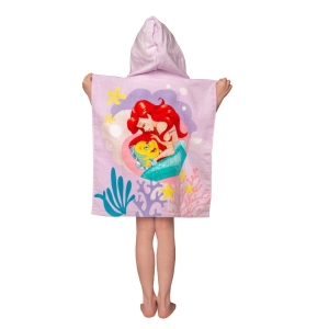 Jerry Fabrics plážová osuška pončo Ariel Pink 50x115 cm 