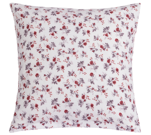 Bellatex Povláček flanelový 40x40 cm Růžička čerená