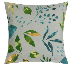 Bellatex Povláček bavlněný 40x40 cm Lupínek zelená, khaki, šedá