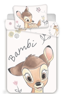 Jerry fabrics Disney povlečení do postýlky Bambi baby 100x135 + 40x60 cm 